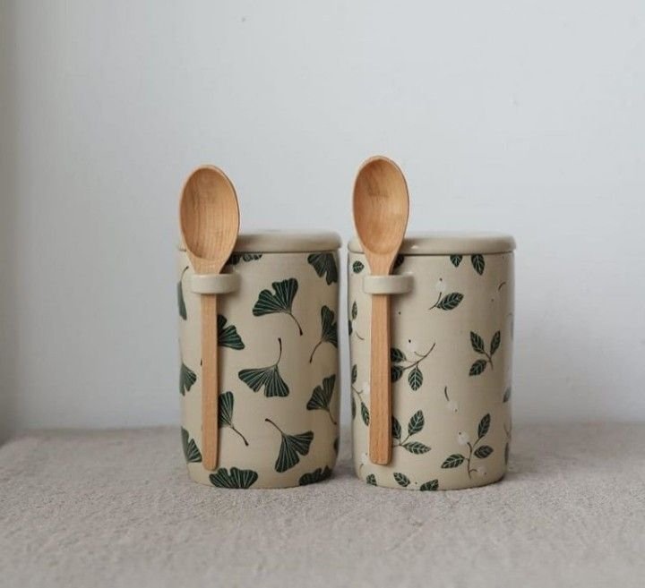 Canister tea & coffe