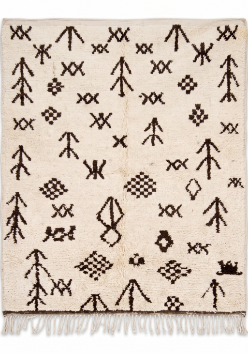Handmade Beni Ourain Moroccan Rug